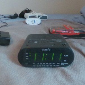 Sony Dream Machine Clock Radio - Black (ICF-C218)